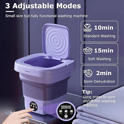 Mini Washing Machine with Dryer